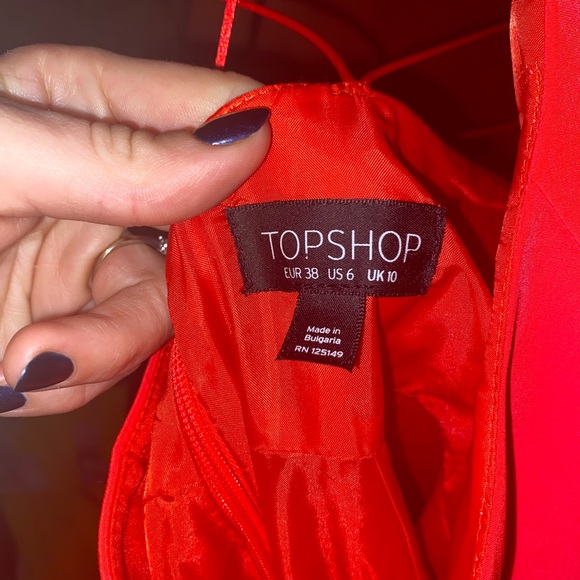 Topshop Strappy Criss Cross Mini Dress - Worn once - Picture 3 of 3
